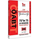 Yargı Yayınevi 2022 ÖABT Lise Matematik Öğretmenliği 75 Te 75 Tamamı Çözümlü 10 Deneme