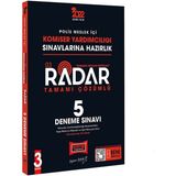Yargı Yayınevi 2022 Polis Meslek Içi Komiser Yardımcılığı Sınavlarına Hazırlık Tamamı Çözümlü Radar 5 Deneme