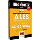 Yargı Yayınevi 2023 ALES Ekonomik Seri Çıkmış Son 3 Sınav Soruları Tamamı Çözümlü