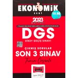 Yargı Yayınevi 2023 DGS Ekonomik Seri Tamamı Çözümlü Son 3 Yıl Çıkmış Sınav Soruları