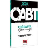 Yargı Yayınevi 2023 KPSS ÖABT Coğrafya Öğretmenliği Çek Kopart Yaprak Test