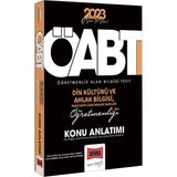 Yargı Yayınevi 2023 KPSS ÖABT Din Kültürü ve Ahlak Bilgisi ve İmam Hatip Lisesi Meslek Dersleri Konu Anlatımı