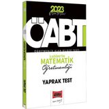 Yargı Yayınevi 2023 KPSS ÖABT Ilköğretim Matematik Öğretmenliği Çek Kopart Yaprak Test