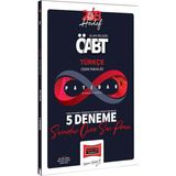 Yargı Yayınevi 2023 KPSS ÖABT Türkçe Öğretmen'liği Payidar Tamamı Çözümlü 5 Deneme