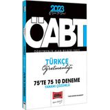 Yargı Yayınevi 2023 KPSS ÖABT Türkçe Öğretmenliği Tamamı Çözümlü 10 Deneme