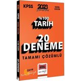 Yargı Yayınevi 2023 KPSS Tarih Tamamı Çözümlü 20 Deneme