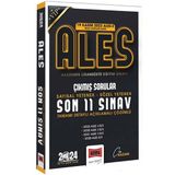Yargı Yayınevi 2024 ALES Son 11 Sınav Çıkmış Sorular
