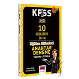 Yargı Yayınevi 2024 KPSS Eğitim Bilimleri Anahtar Serisi Tamamı Çözümlü 10 Özgün Deneme