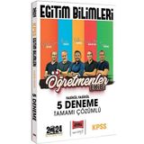 Yargı Yayınevi 2024 KPSS Eğitim Bilimleri Öğretmenler Ekibi Fasikül 5 Deneme Tamamı Çözümlü Mesleki Hazırlık