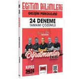 Yargı Yayınevi 2024 KPSS Eğitim Bilimleri Öğretmenler Ekibi Gelişim Psikolojisi Tamamı Çözümlü 24 Deneme