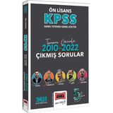 Yargı Yayınevi 2024 KPSS Genel Yetenek Genel Kültür Ön Lisans Tamamı Çözümlü 2010-2022 Çıkmış Sorular