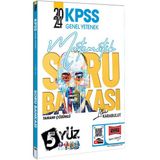 Yargı Yayınevi 2024 KPSS Genel Yetenek Matematik Tamamı Çözümlü Soru Bankası Mesleki Hazırlık