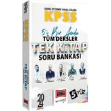 Yargı Yayınevi 2024 KPSS Lisans Genel Yetenek Genel Kültür 5yüz Ekibi Tüm Dersler Tek Kitap Soru Bankası