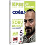 Yargı Yayınevi 2024 KPSS Lise Ön Lisans 5yüz Coğrafya Tamamı Çözümlü Soru Bankası Mesleki Hazırlık