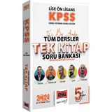 Yargı Yayınevi 2024 KPSS Lise Ön Lisans Genel Yetenek Genel Kültür 5yüz Ekibi Tüm Dersler Tek Kitap Soru Bankası