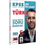 Yargı Yayınevi 2024 KPSS Lise Ön Lisans Türkçe Tamamı Çözümlü Soru Bankası Mesleki Hazırlık