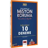 Yargı Yayınevi 2024 Polis Meslek Içi Misyon Koruma Sınavlarına Hazırlık Yıldız Serisi Diplomat 10 Deneme