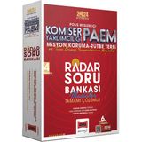 Yargı Yayınevi 2024 Polis Meslek İçi PAEM Komiser Yardımcılığı Misyon Koruma Rütbe Terfi Radar Soru Bankası 4 Kitap
