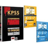Yargı Yayınevi 2025 Kpss Coğrafya Vatandaşlık Deneme - 2026 Birebir Kpss Paragraf 15 Deneme Sınavı