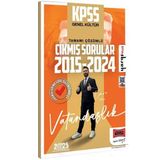 Yargı Yayınevi 2025 KPSS Genel Kültür Vatandaşlık 2015 2024 Konularına Göre Düzenlenmiş Tamamı Çözümlü Çıkmış Sorular - Emre Tığlı