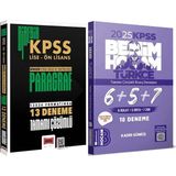 Yargı Yayınevi 2025 Kpss Türkçe Tamamı Çözümlü 6+5+7 Deneme - 2026 Birebir Kpss - Lise - Önlisans Paragraf 13 Deneme