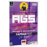 Yargı Yayınevi 2025 Meb Ags Anayasa Ve Mevzuat Bilgisi Çek Kopart Yaprak Test - Tür
