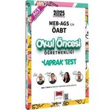 Yargı Yayınevi 2025 Meb Ags İçin Öabt Okul Öncesi Öğretmenliği Yaprak Test - Tür