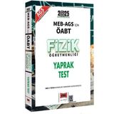 Yargı Yayınevi 2025 Meb Ags Öabt Fizik Öğretmenliği Yaprak Test - Tür