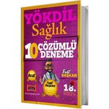 Yargı Yayınevi 2025 Yökdil Sağlık Çözümlü 10 Deneme - Fuat Başkan - Tür
