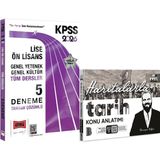 Yargı Yayınevi 2026 Haritalarla Tarih Konu Anlatımı - 2026 Kpss Lise Ön Lisans 5 Deneme