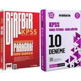 Yargı Yayınevi 2026 Kpss Birebir Serisi Paragraf Soru Bankası - 2026 Kpss Ortaöğretim Çözümlü 10 Deneme