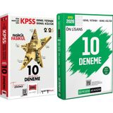 Yargı Yayınevi 2026 Kpss Fasikül Fasikül On Numara 5 Yıldız 10 Deneme - 2026 Kpss Ön Lisans Çözümlü 10 Deneme