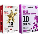 Yargı Yayınevi 2026 Kpss Fasikül Fasikül On Numara 5 Yıldız 10 Deneme - 2026 Kpss Ortaöğretim Çözümlü 10 Deneme