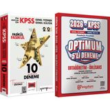 Yargı Yayınevi 2026 Kpss Fasikül Fasikül On Numara 5 Yıldız 10 Deneme - Optimum 5 Deneme