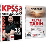 Yargı Yayınevi 2026 Kpss Genel Kültür Tamamı Çözümlü Coğrafya 33 Deneme & Filtre Tarih Soru Cevap