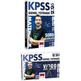 Yargı Yayınevi 2026 KPSS Genel Yetenek Matematik Soru Bankası ve Video Ders Notları Seti - Mesleki Hazırlık Kitapları