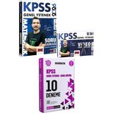 Yargı Yayınevi 2026 Kpss Matematik Soru Bankası Video Ders Notları - 2026 Kpss Ortaöğretim Çözümlü 10 Deneme