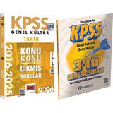Yargı Yayınevi 2026 Kpss Tarih 2016-2026 Konu Konu Çıkmış Sorular - 3 Deneme