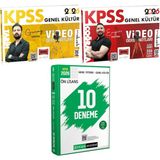 Yargı Yayınevi 2026 Kpss Tarih Coğrafya Video Ders Notları - 2026 Kpss Ön Lisans Çözümlü 10 Deneme