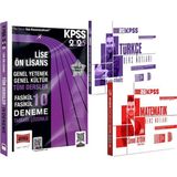 Yargı Yayınevi 2026 Kpss Türkçe Matematik Ders Notları - 2026 Kpss Lise Ön Lisans Fasikül Fasikül 10 Deneme