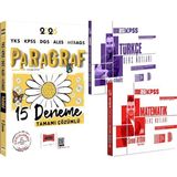 Yargı Yayınevi 2026 Kpss Türkçe Matematik Ders Notları - 2026 Papatya Serisi Paragraf 15 Deneme