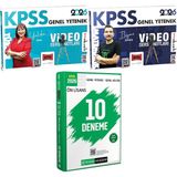 Yargı Yayınevi 2026 Kpss Türkçe Matematik Video Ders Notları - 2026 Kpss Ön Lisans Çözümlü 10 Deneme