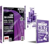 Yargı Yayınevi 2026 Kpss Türkçe Soru ve Deneme Seti - 2026 Kpss Lise Ön Lisans Fasikül Fasikül 10 Deneme