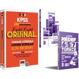 Yargı Yayınevi 2026 Kpss Türkçe Soru ve Deneme Seti - 2026 Kpss Lise-Ortaöğretim Orijinal Çıkmış Son 10 Sınav