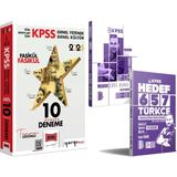Yargı Yayınevi 2026 Kpss Türkçe Soru ve Deneme Seti - 2026 Kpss On Numara 5 Yıldız 10 Deneme