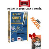Yargı Yayınevi 2027 Ales Sözel Yetenek Son 11 Sınav Tamamı Çözümlü Çıkmış Sorular & Defter Hediyeli