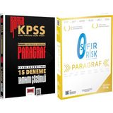 Yargı Yayınevi 345 - Paragraf Sıfır Risk - 2026 Birebir Kpss Paragraf 15 Deneme Sınavı
