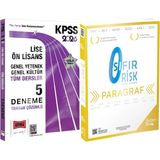 Yargı Yayınevi 345 - Paragraf Sıfır Risk - 2026 Kpss Lise Ön Lisans 5 Deneme