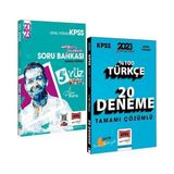 Yargı Yayınevi 5yüz KPSS Genel Yetenek Genel Kültür Tamamı Çözümlü Türkçe Soru Bankası+ Tamamı Çözümlü Türkçe 20 Deneme