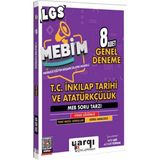 Yargı Yayınevi 8. Sınıf Lgs Mebim T.c. Inkılap Tarihi ve Atatürkçülük 8 Adet Genel Deneme